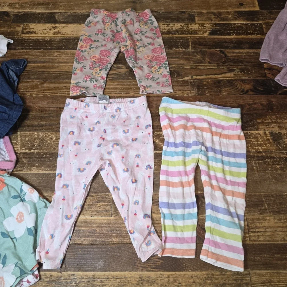 Baby Girl 3-6 Mo Bundle 15 pc Lot Pastels Disney Bundle Newborn Infant